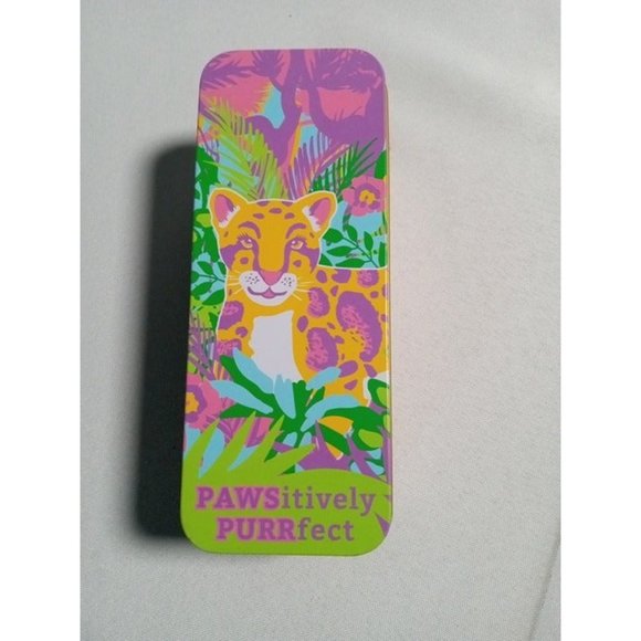 Pink Clouded Leopard Mini Keychain‎ Plushie with Tin (10a1) - Picture 3 of 8